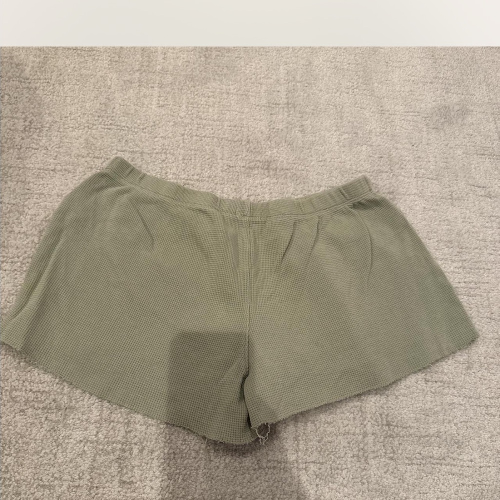 Brandy Melville High Waist Green Shorts